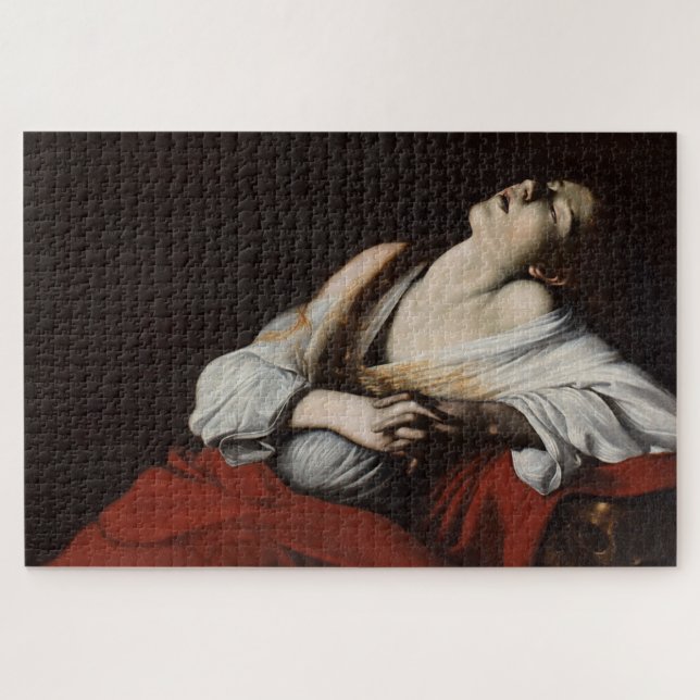 Puzzle Mary Magdalene en (1606) par Caravaggio (Horizontal)