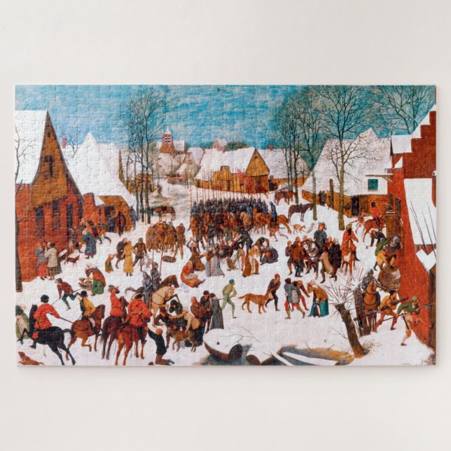 Puzzle Massacre des Innocents, Pieter Bruegel (Horizontal)