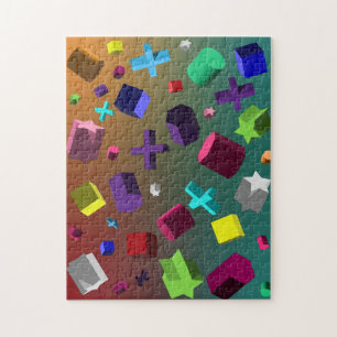 Puzzle Masse de formes en 3D