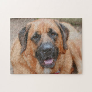 Puzzle Mastiff Dog Art peinture photo