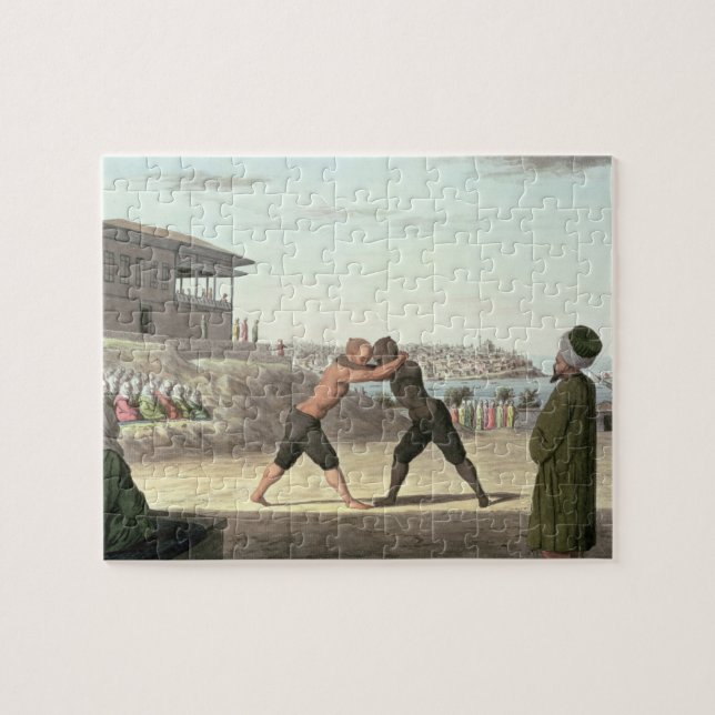 Puzzle Match de catch, Constantinople (la semaine sur le (Horizontal)