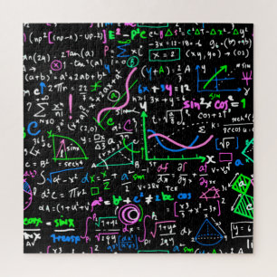 Puzzle Math cycle linéaire mathématique éducation cercle