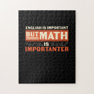 Puzzle Math Enseignant Math Math est important
