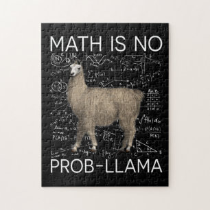 Puzzle Math is No Prob-Llama - Professeur de Math Llama