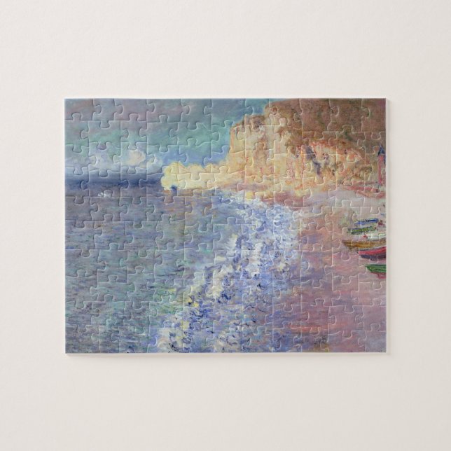 Puzzle Matin de Claude Monet | chez Etretat (Horizontal)