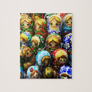 Puzzle Matryoshka Poupées Souvenir Kiosque Voyage Photo