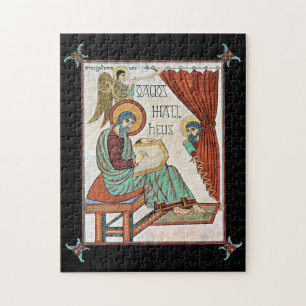 Puzzle Matthew Du Manuscrit Médiéval De Lindisfarne