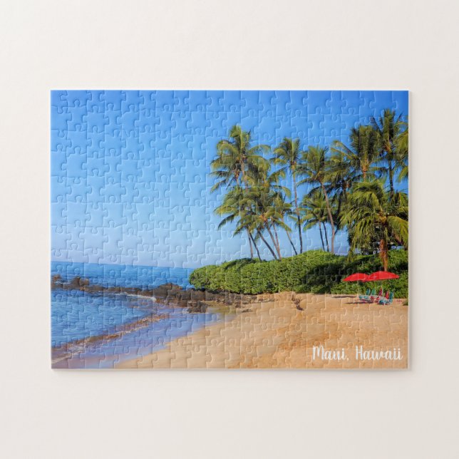 Puzzle Maui Beach Umbrellas (Horizontal)