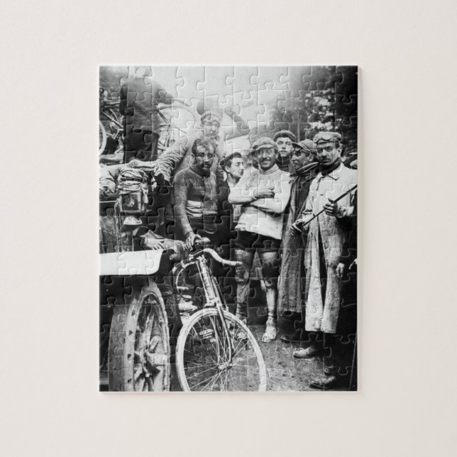 Puzzle Maurice Garin Premier Tour de France 1903 (Vertical)