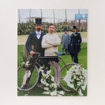 Maurice Garin Vainqueur Paris-Roubaix 1898 Couleur