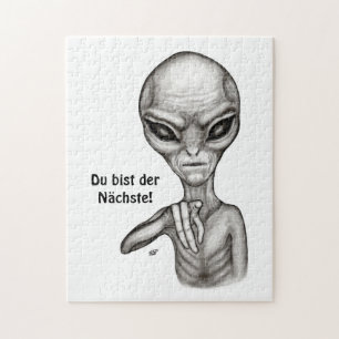 Puzzle Mauvais Alien, Du bist der Nächste !