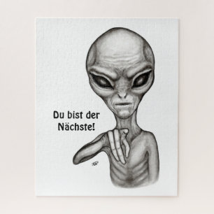 Puzzle Mauvais Alien, Du bist der Nächste !