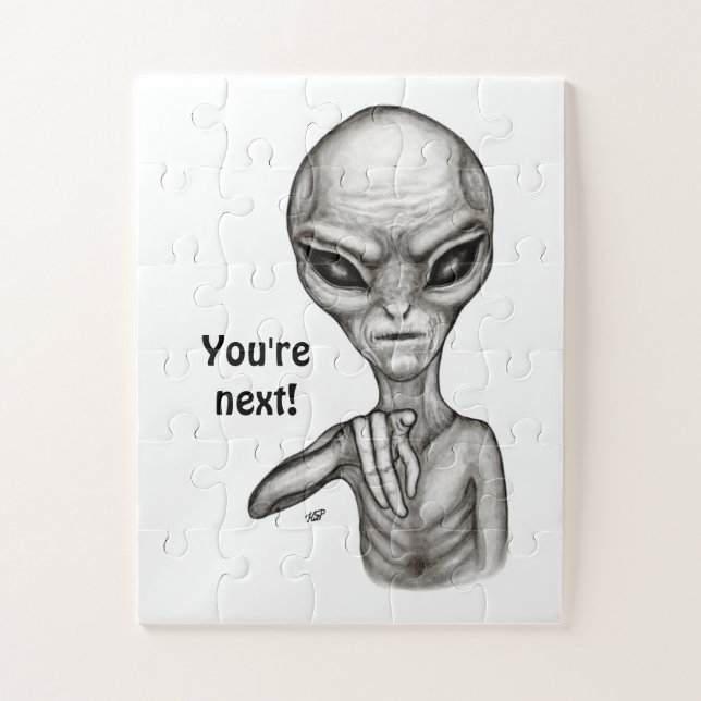 Puzzle Mauvais Alien, Tu es le prochain ! (Vertical)