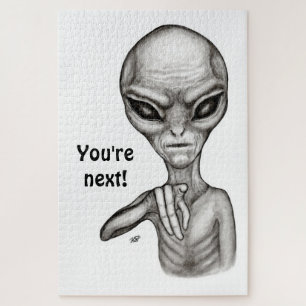 Puzzle Mauvais Alien, Tu es le prochain !
