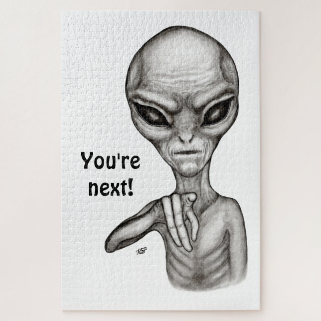 Puzzle Mauvais Alien, Tu es le prochain ! (Vertical)