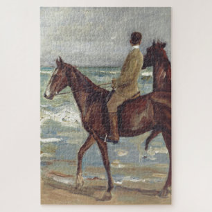 Puzzle Max Liebermann : Deux Cavaliers sur la Plage Art