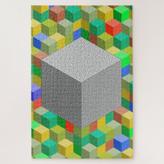 Puzzle Maze Tessellation (Vertical)
