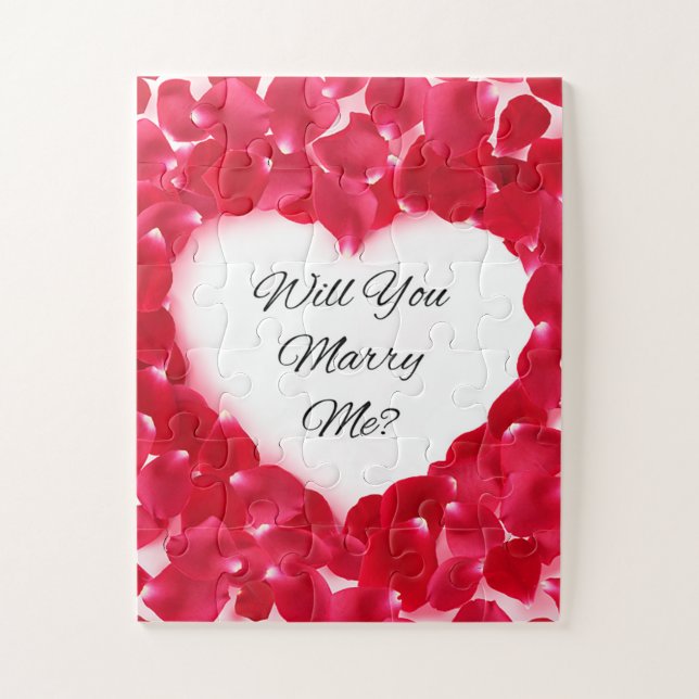 Puzzle Me marierez-vous une proposition ? (Vertical)