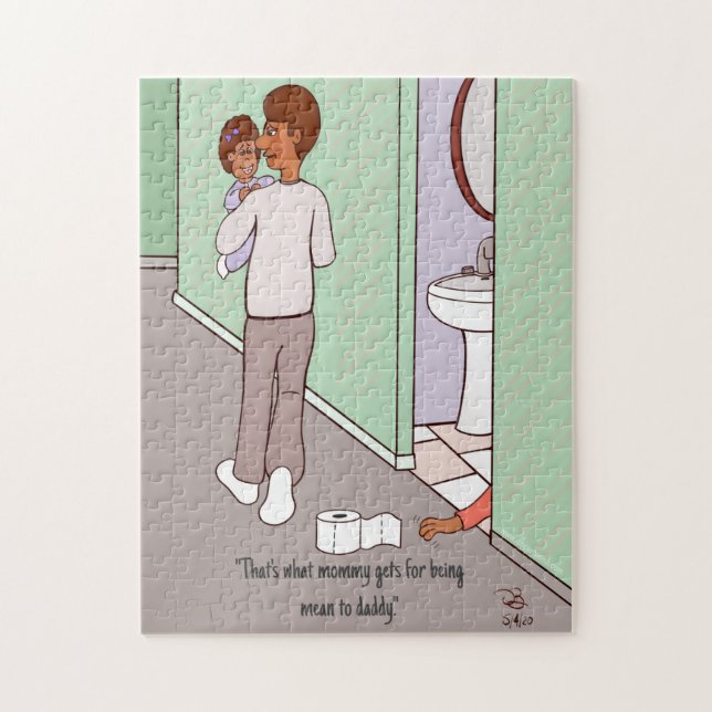 Puzzle Mean Mommy (Vertical)