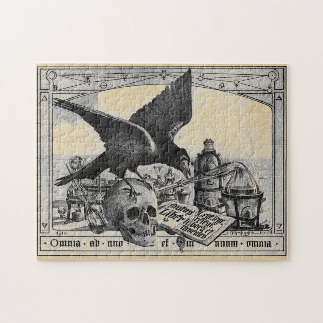 Puzzle Medieval Alchemy Laboratory (Horizontal)