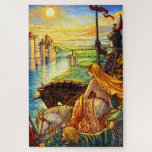 Puzzle Medieval Castle, Knights & Princess<br><div class="desc">Two medieval knights escort a princess to Camelot castle.</div>