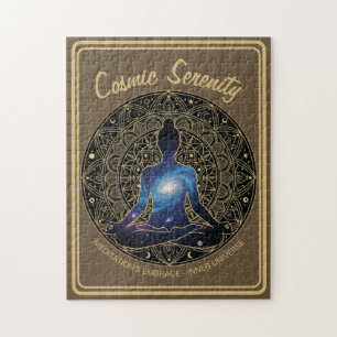 Puzzle Méditation Sérénité Cosmique – Galaxie Mandala