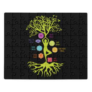 Puzzle Méditation Zen Arbre de Vie Yoga Spirituel