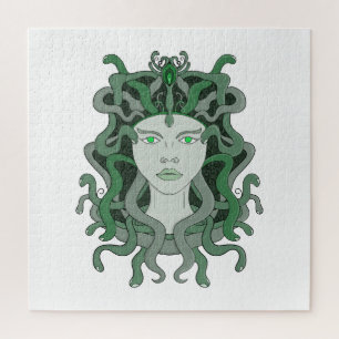 Puzzle Medusa Gorgo Snake Gorgin Monster Mythologie grecq