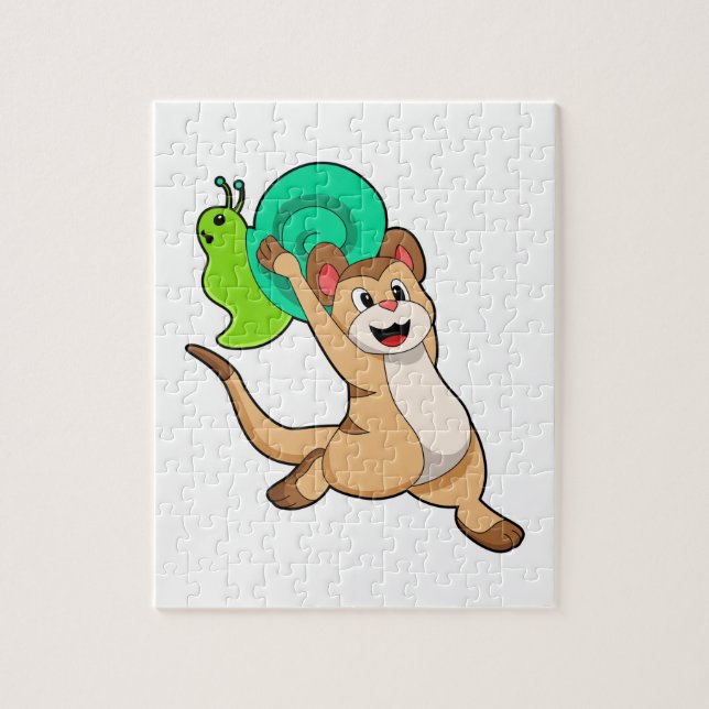 Puzzle Meerkat with Snail.PNG (Vertical)