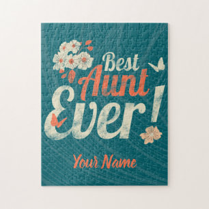 Puzzle Meilleur Aunt Ever Vintage Auntie Birthday Godmoth