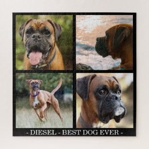 Puzzle Meilleur Chien de Tous les Temps Collage de Phot