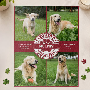 Puzzle Meilleur chien du monde - Collage photo