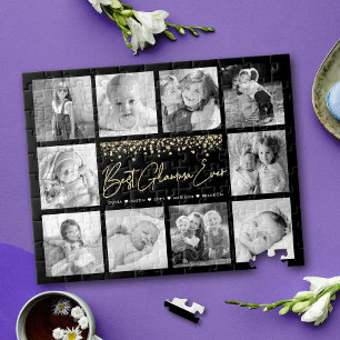 Puzzle Meilleur Glamma Ever 10 Photo Collage Parties scin