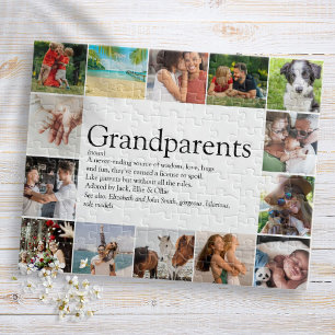 Puzzle Meilleur Grand-Parents Toujours Définition 14 Phot