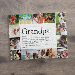Puzzle Meilleur Grand-Père, Grand-Papa, Papa Définition 1