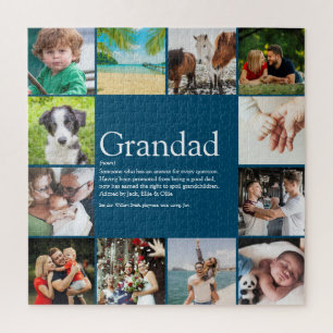 Puzzle Meilleur Grand-Père, Grand-Papa, Papa Définition 1