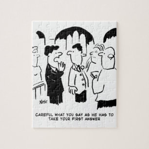 Puzzle Meilleur homme Avertissement à la mariée