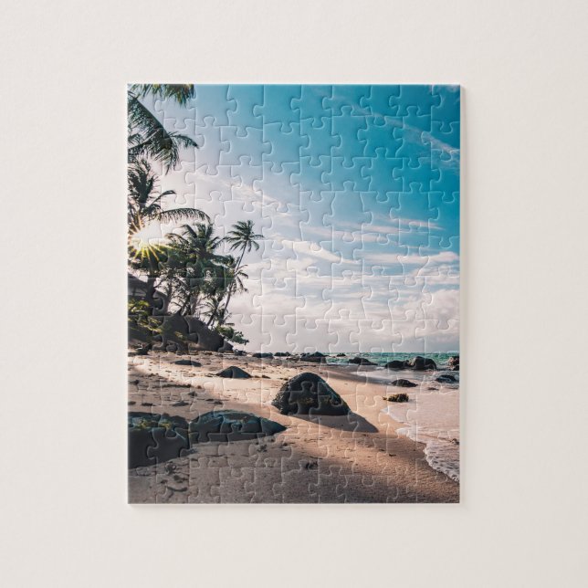 Puzzle Meilleur jour à la plage Jamais (Vertical)