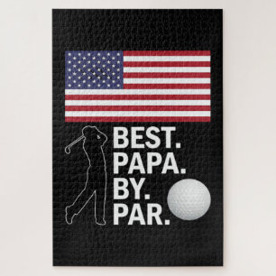 Puzzle Meilleur Papa Par Golfing Papa Fête des Pères Golf