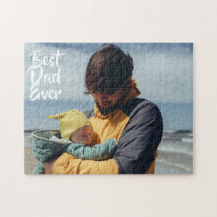 Puzzle Meilleur Papa Personnalisé Photo Cadeau Fête des P