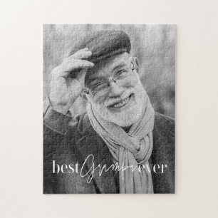 Puzzle Meilleur Papi de tous les temps Photo simple et él