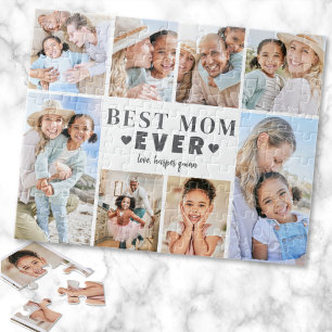 Puzzle Meilleure Maman Collage de Photos