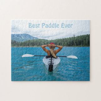 Puzzle Meilleure Paddle Jamais Photo Personnalisée Kayak