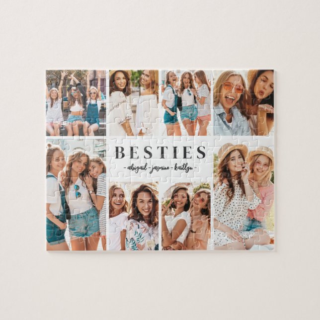 Puzzle Meilleures Amies Photo BFF (Horizontal)