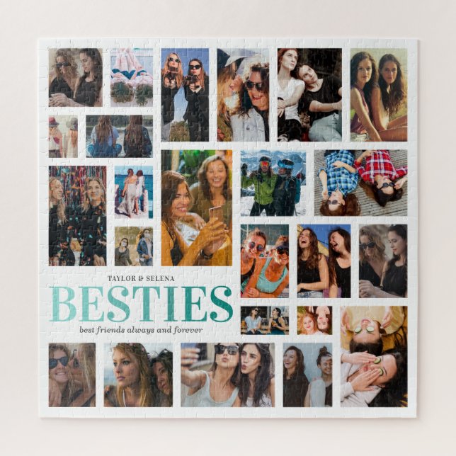Puzzle Meilleurs amis 24 Collage de photos (Vertical)
