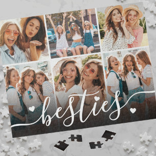 Puzzle Meilleurs amis élégant collage photo BFF
