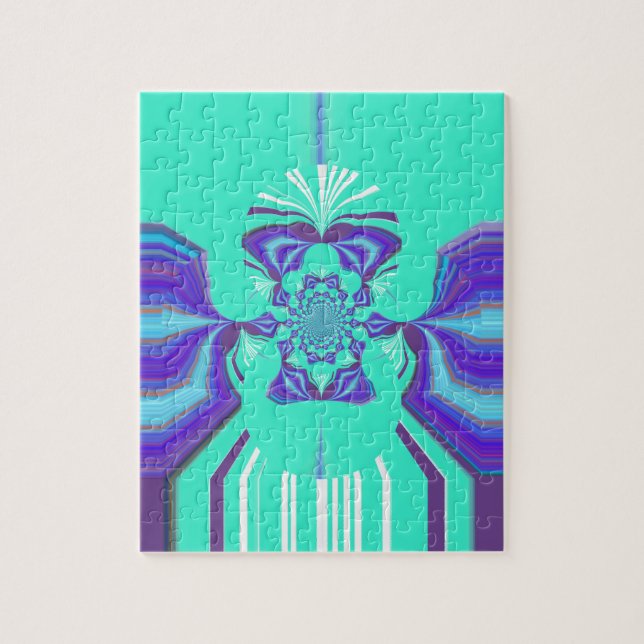 Puzzle Mélange violet Hakuna Matata (Vertical)