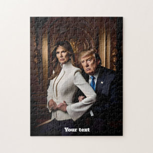 Puzzle Melania et Donald Trump