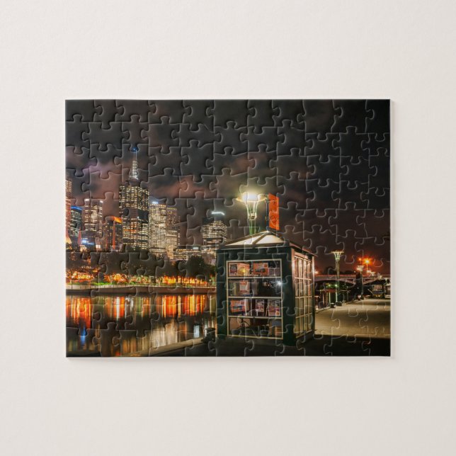 Puzzle Melbourne City à Night (Horizontal)