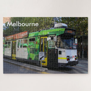 Puzzle Melbourne : tramway de ville, Victoria, Australie